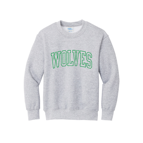 Wolves Adult Crewneck