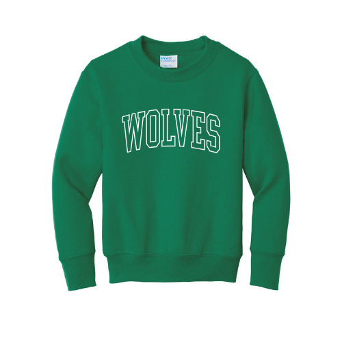 Wolves Adult Crewneck