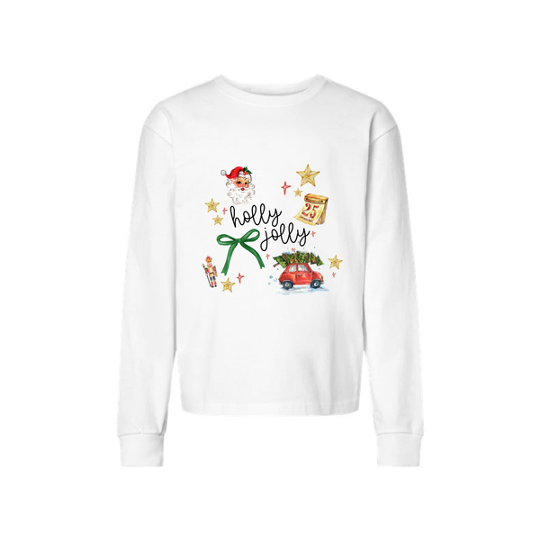 Holly Jolly Youth Long Sleeve