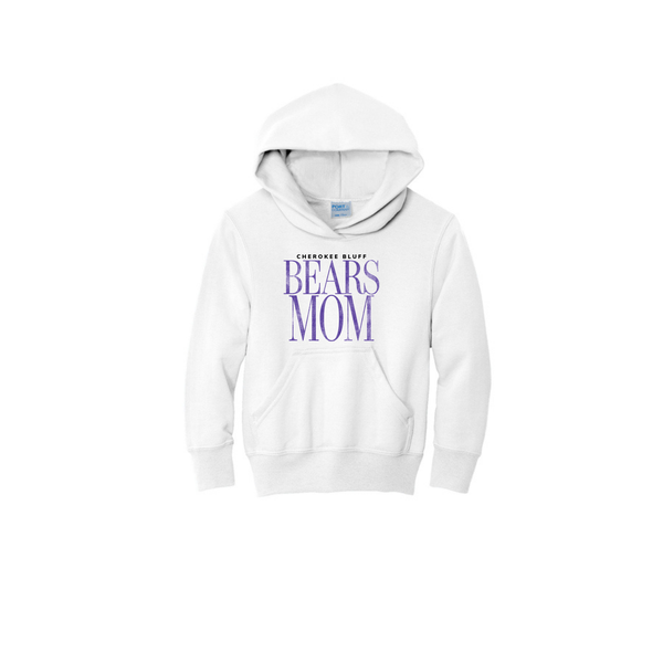 Bears Mom Adult Hoodie