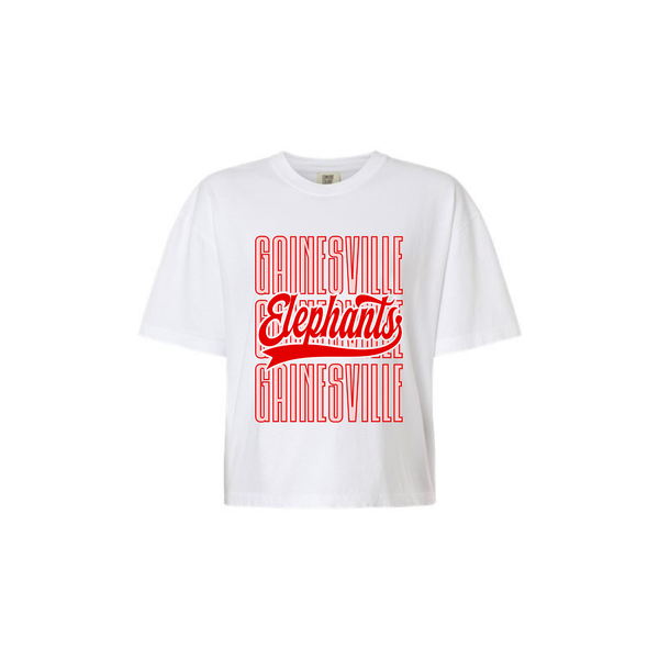 Women's Boxy Cropped Tee