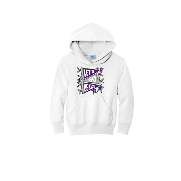 Bears Pennant Youth Hoodie