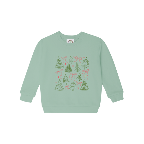 Christmas Trees Toddler Sweatshirt
