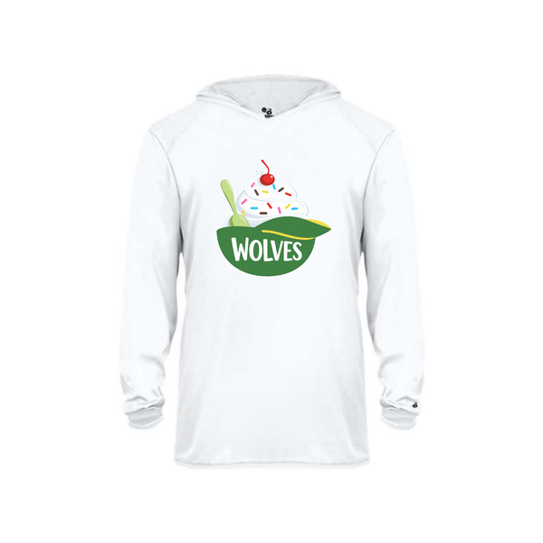 Ice cream Adult Dri Fit Hoodie