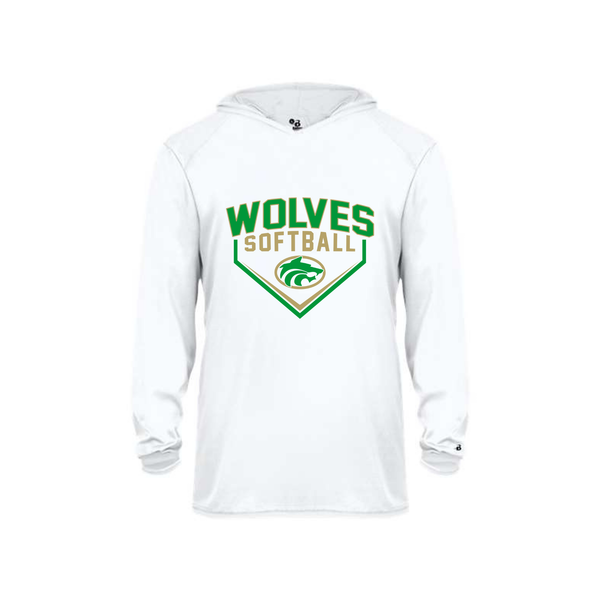 Softball Adult Dri Fit Hoodie