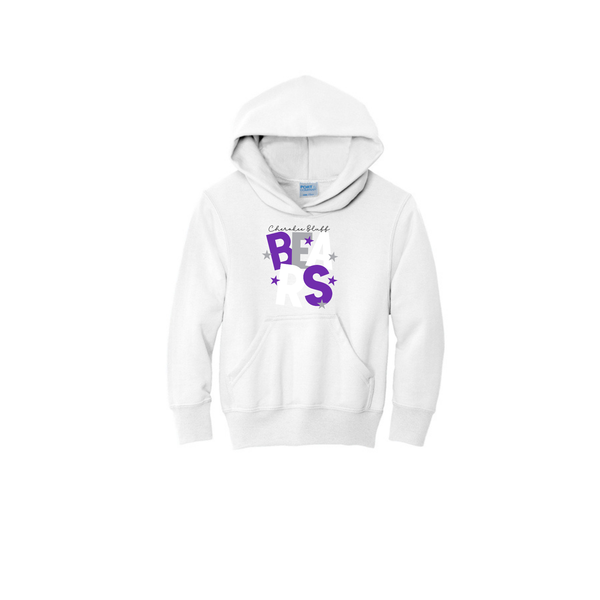Bears Stacked Youth Hoodie