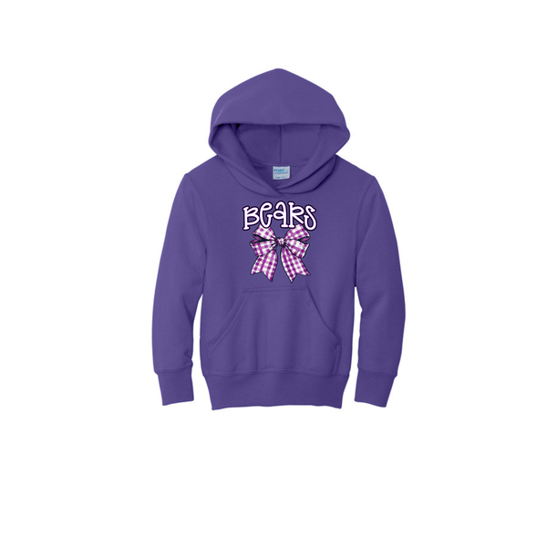 Bears Bow Youth Hoodie