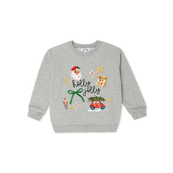 Holly Jolly Toddler Sweatshirt