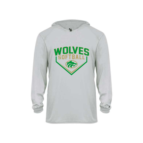 Softball Adult Dri Fit Hoodie