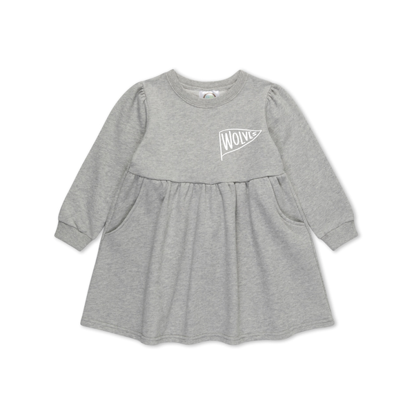 Pennant Sweatshirt Dress