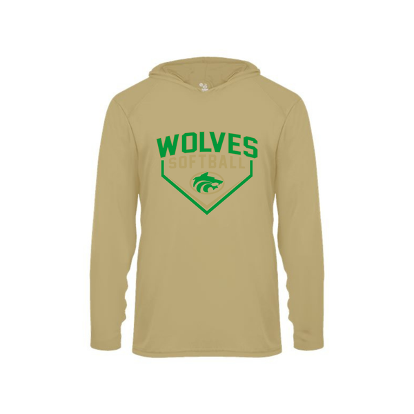 Softball Adult Dri Fit Hoodie