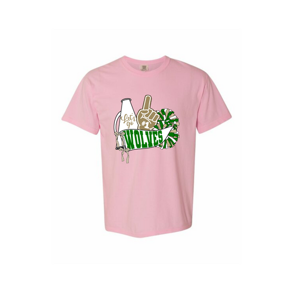 Let's Go Wolves Tee