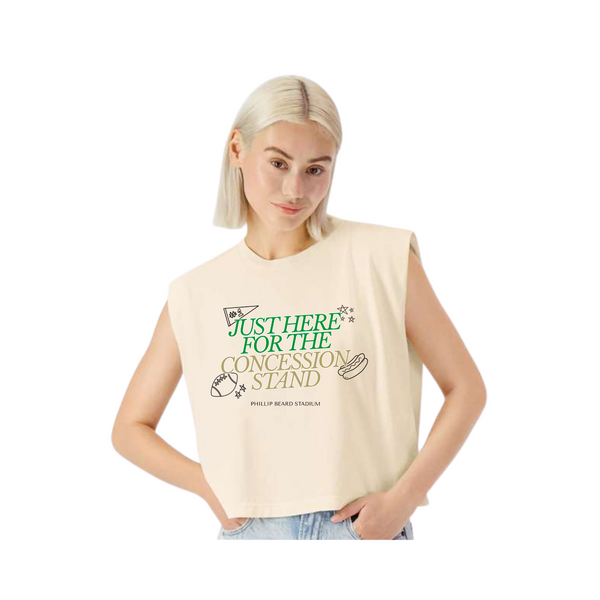 Concession Stand Women's Muscle Crop