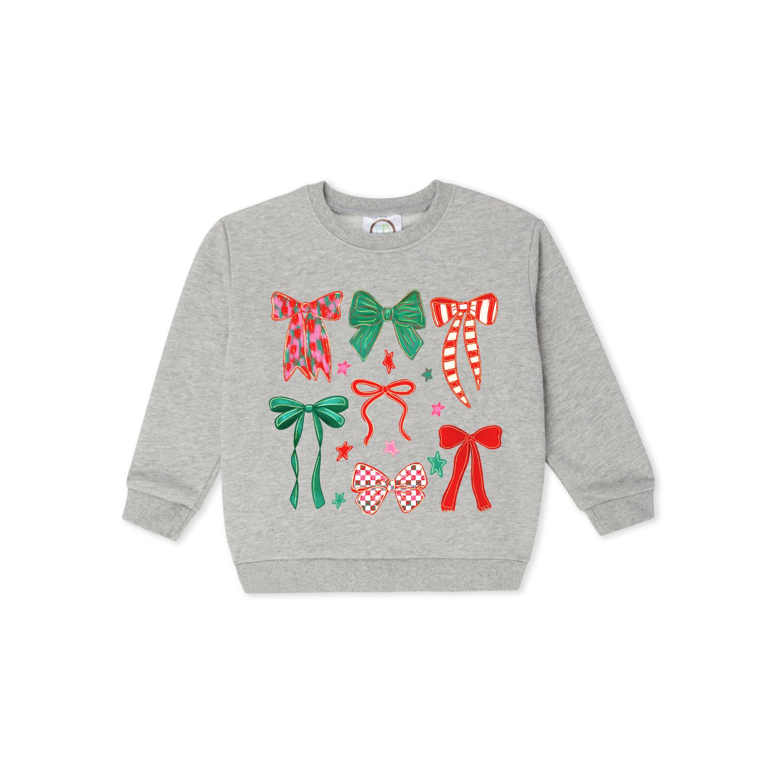 Christmas Bows Toddler Sweatshirt