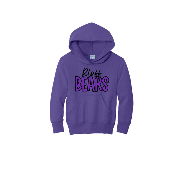 Bluff Bears Adult Hoodie