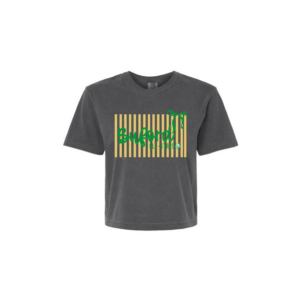 6U Gold All-stars Women's Boxy Cropped Tee