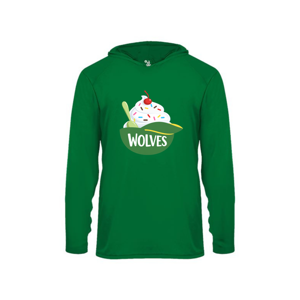 Ice cream Adult Dri Fit Hoodie