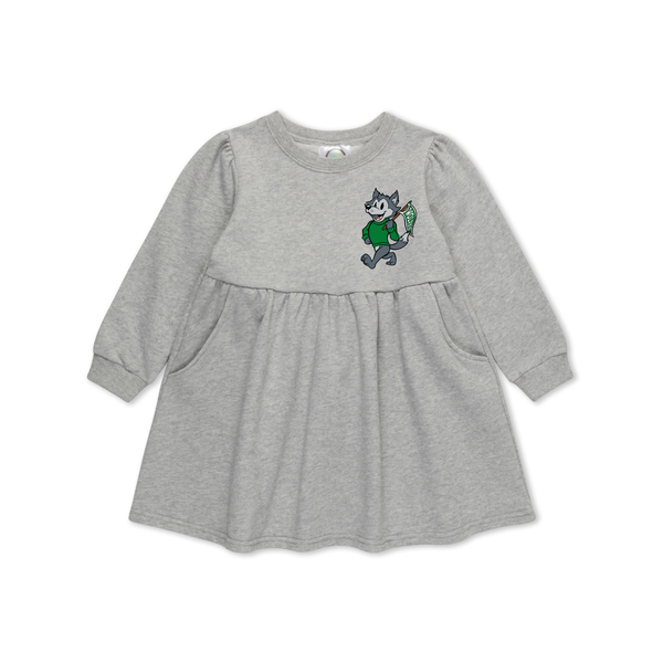 Retro Sweatshirt Dress