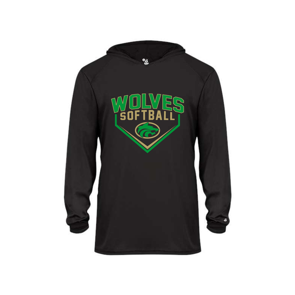 Softball Adult Dri Fit Hoodie