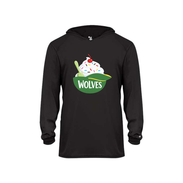 Ice cream Adult Dri Fit Hoodie