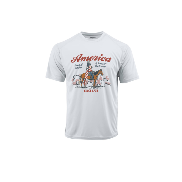 4th Adult Dri Fit Short Sleeve Islander