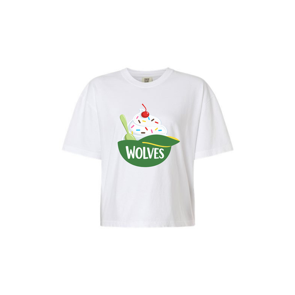 Ice cream Women's Cropped Tee
