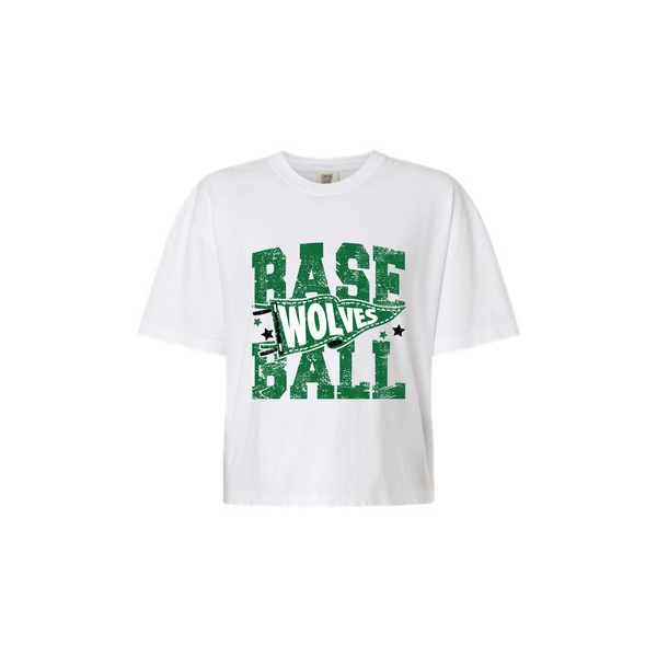 Baseball Women's Cropped Tee