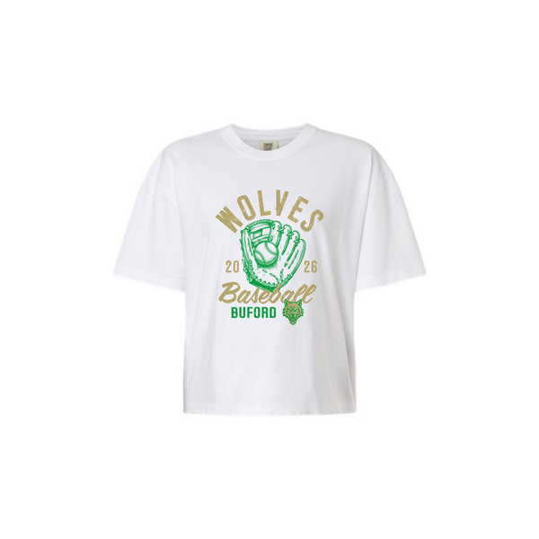 Baseball Women's Cropped Tee