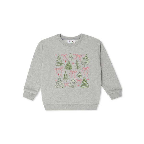 Christmas Trees Toddler Sweatshirt
