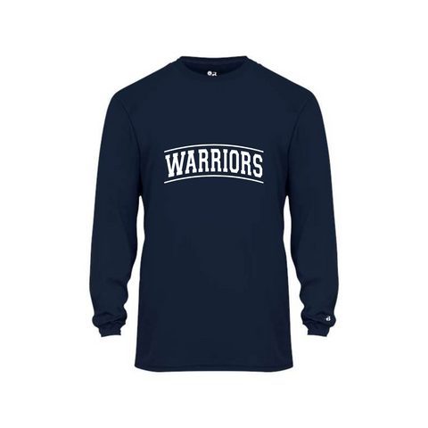 Warriors Youth Long Sleeve Dri Fit