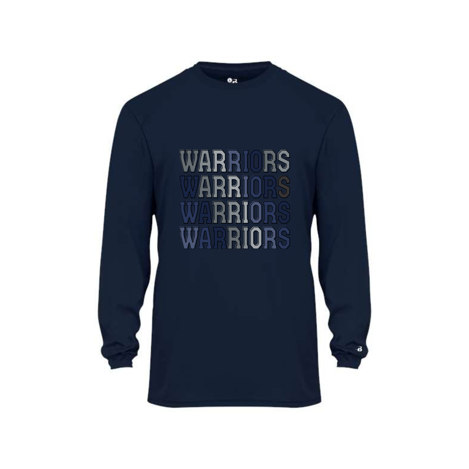 Ombre Adult Long Sleeve Dri Fit