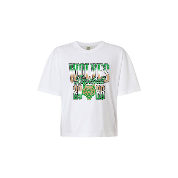 Baseball Women's Cropped Tee