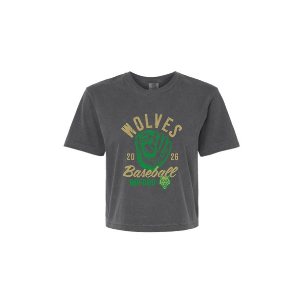 Baseball Women's Cropped Tee