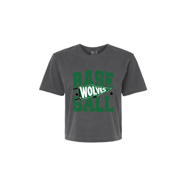 Baseball Women's Cropped Tee