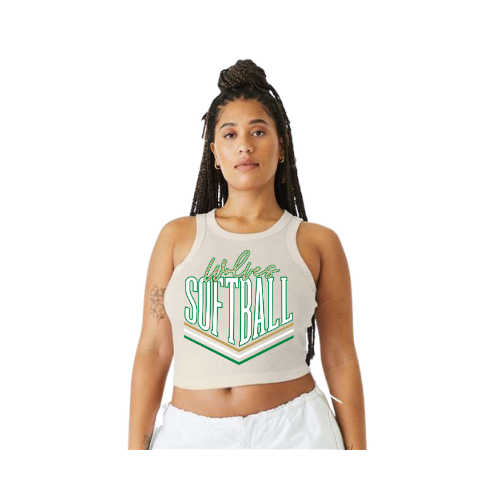 Women's Ribbed Crop Tank