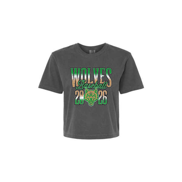 Baseball Women's Cropped Tee