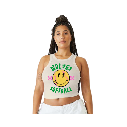 Women's Ribbed Crop Tank