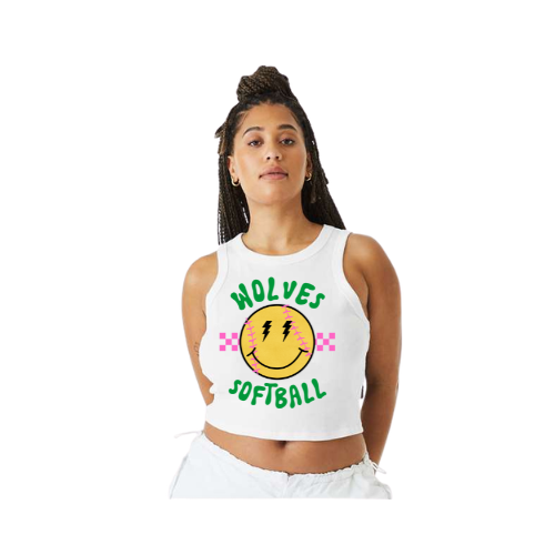 Women's Ribbed Crop Tank