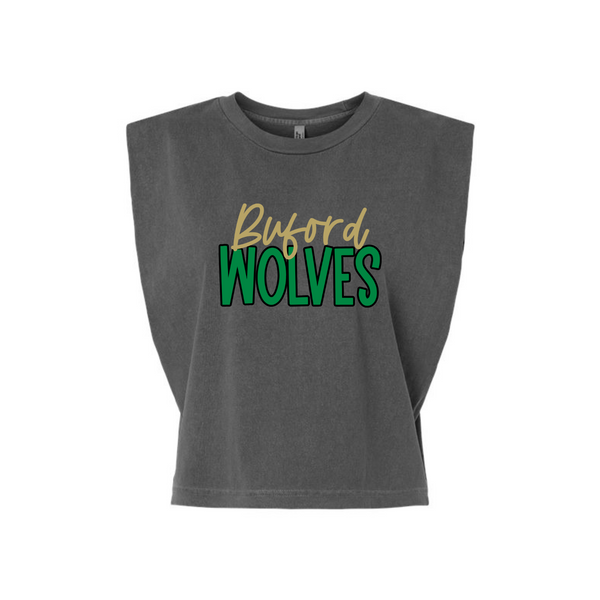 Buford Wolves Women's Muscle Crop