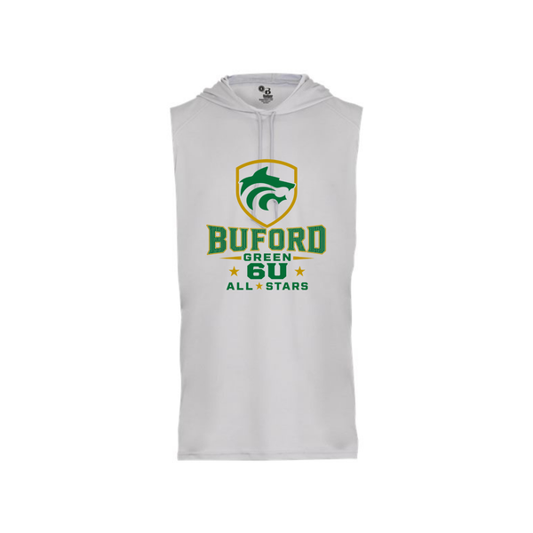 6U Grn All-stars Youth Sleeveless Dri Fit