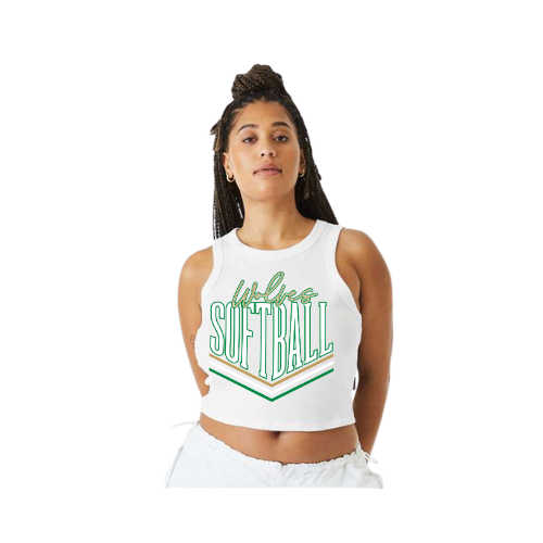 Women's Ribbed Crop Tank