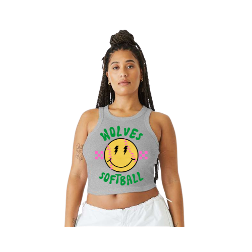 Women's Ribbed Crop Tank