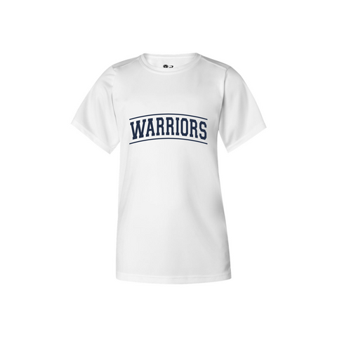 Warriors Youth Dri Fit Short Sleeve