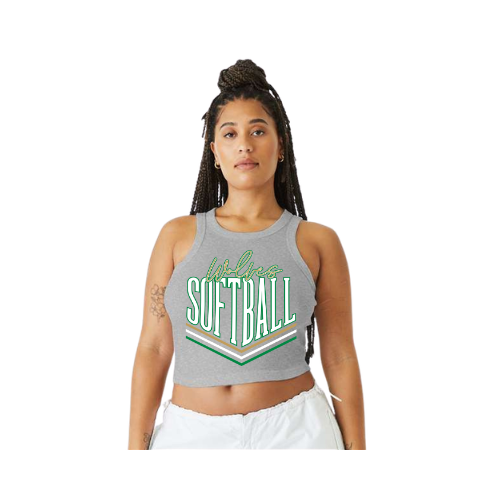 Women's Ribbed Crop Tank