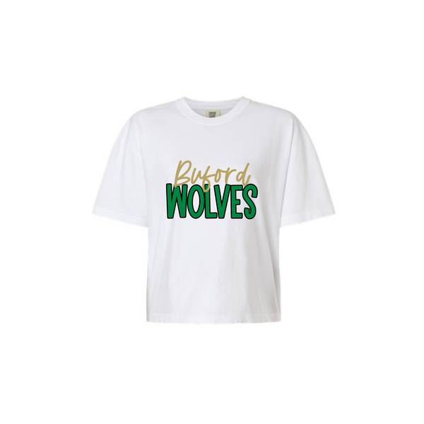 Women's Boxy Cropped Tee