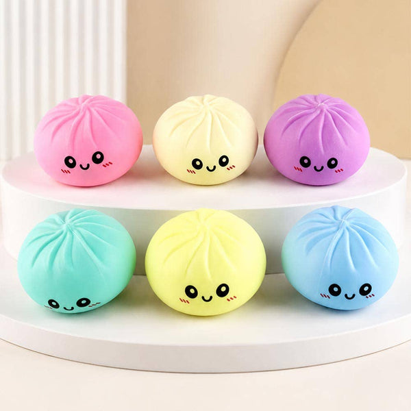 Pastel Steamed Bao Bun Dumpling Squeeze Squishy