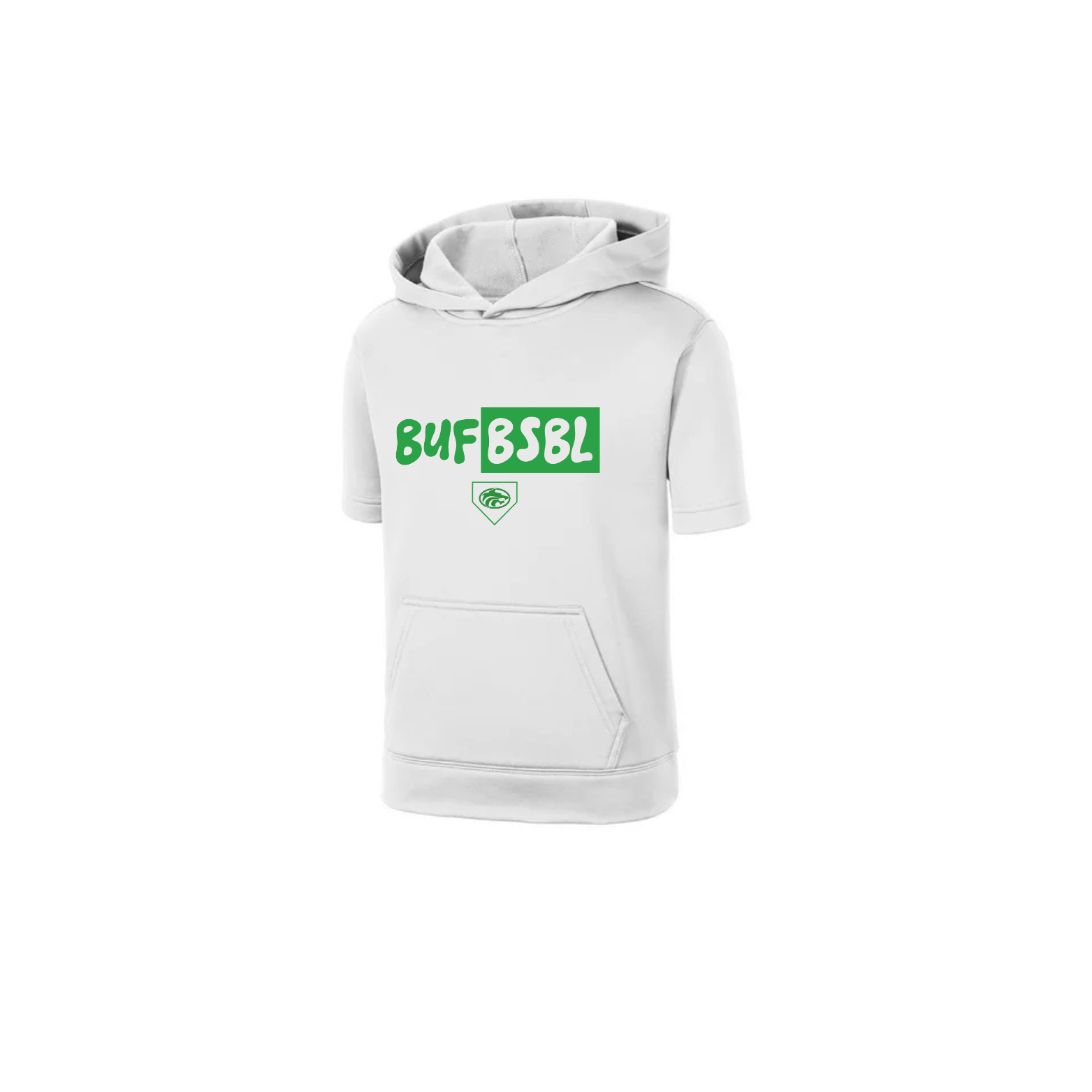 BUF|BSBL Youth Short Sleeve Hoodie