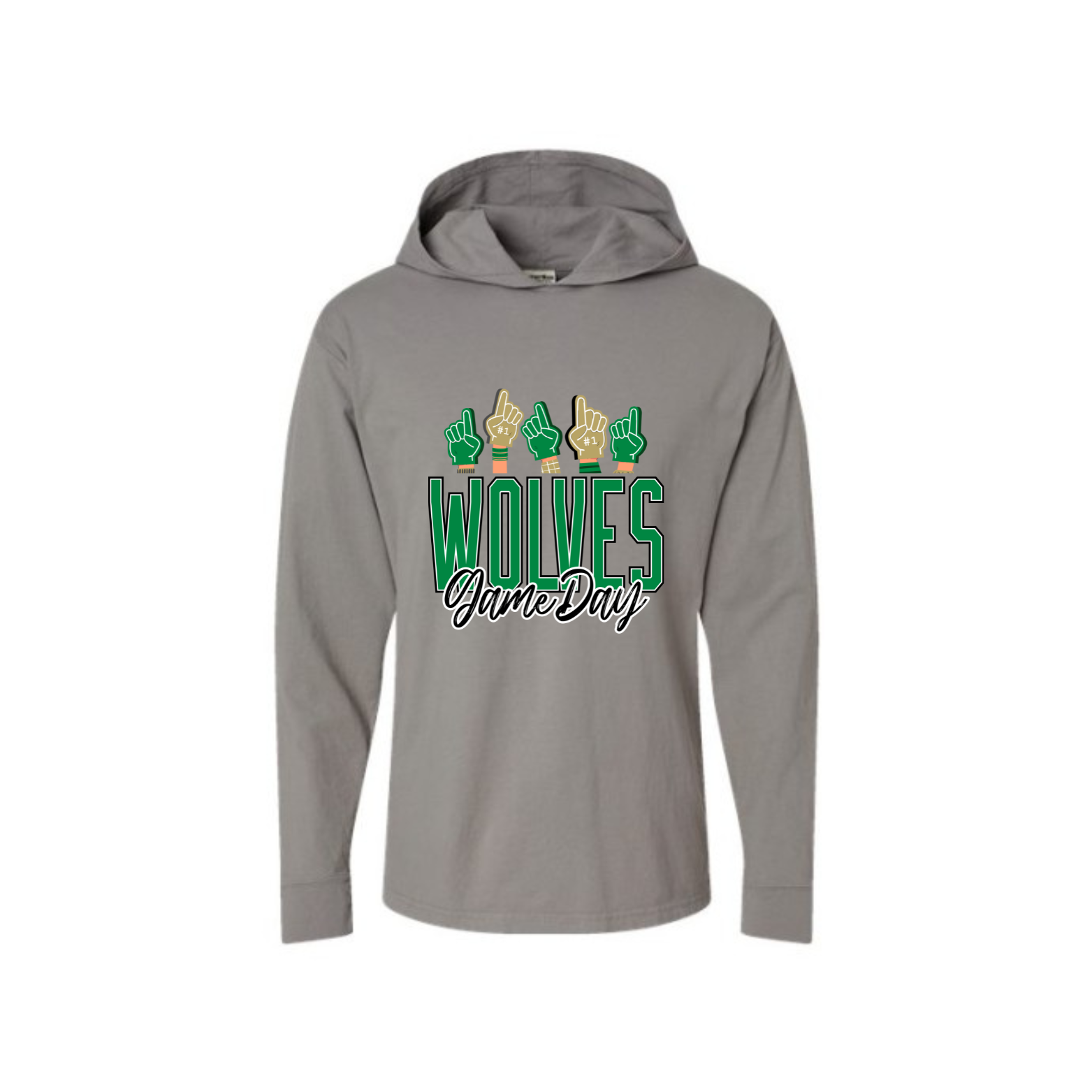 Gameday Adult Tee Hoodie
