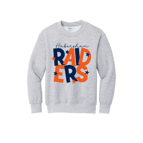 Raiders Stacked Youth Sweatshirt