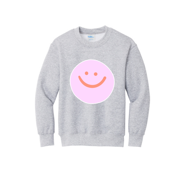 Smiley Adult Crewneck